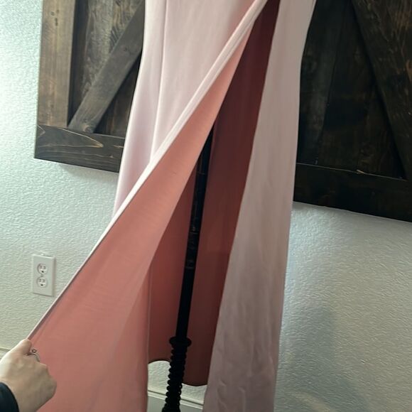 Maniju Blush Off the Shoulder Maxi/Formal Dress Sz- - Picture 4 of 13